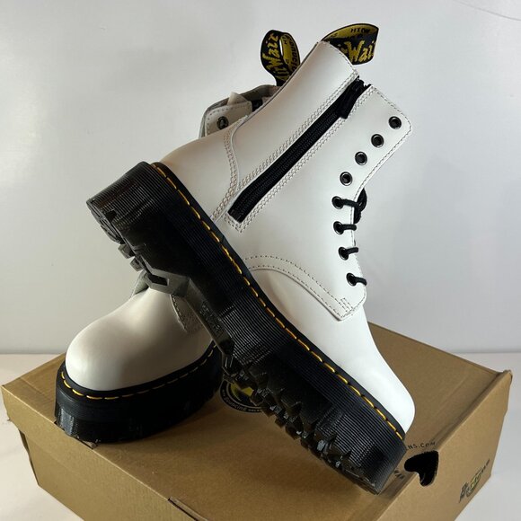 Dr. Martens Jadon Smooth Leather Platform Boot - Picture 1 of 5